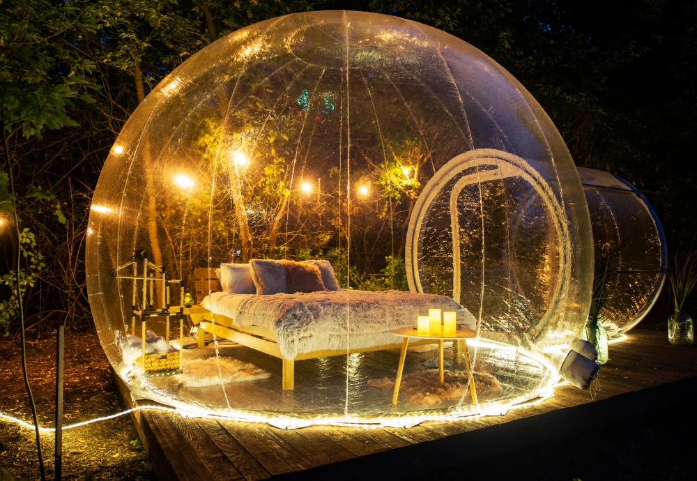 giant clear bubble tent